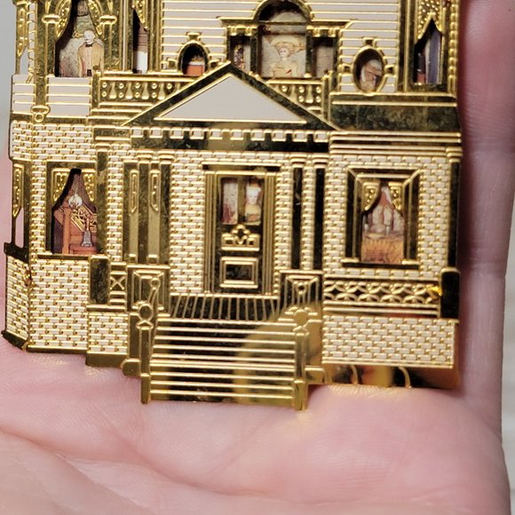 Vintage Christmas Ornament Bing & Grondahl "The First Victorian Doll House" - Picture 6 of 9